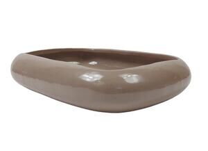 Vintage Rectangle Ceramic Planter Vase Shallow Pottery Bowl 11" MCM Made USA